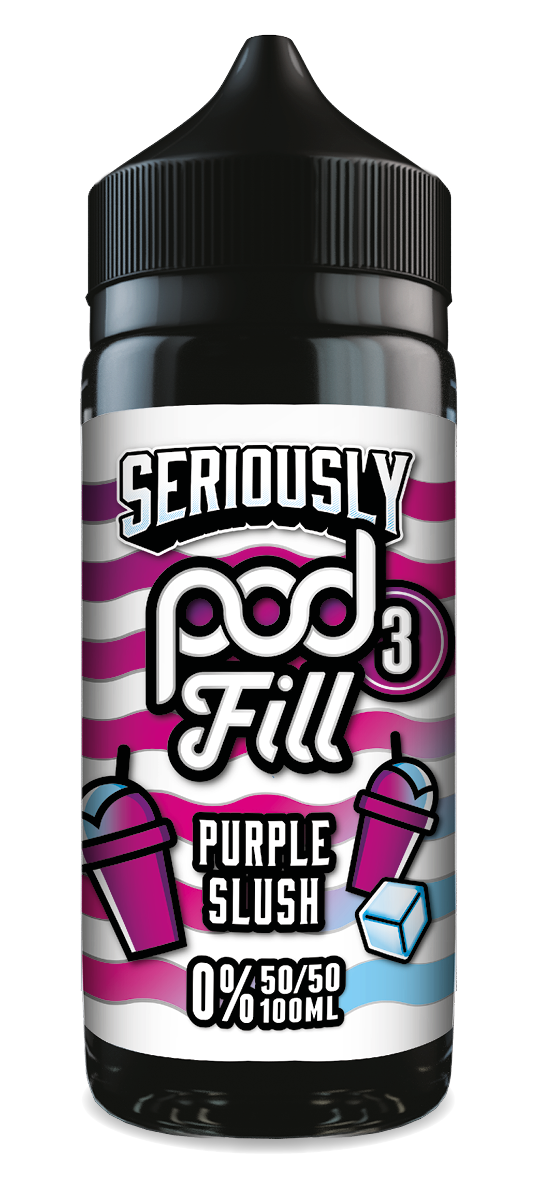 Doozy Pod Fill 3 - Purple Slush 100ML - VAPE LAB SOLUTIONS