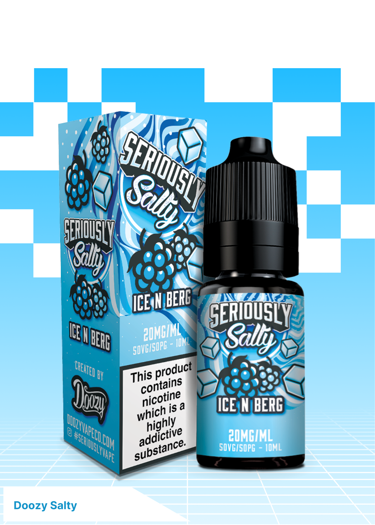 Doozy Seriously Salty -  Ice n Berg - VAPE LAB SOLUTIONS