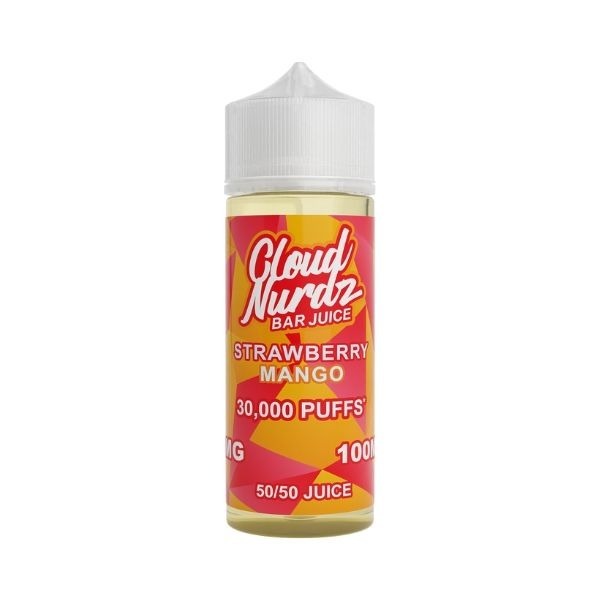 Cloud Nurdz Bar - Strawberry Mango 100ML Hover Image