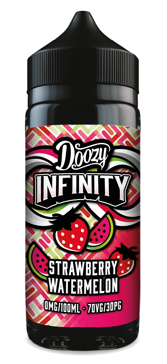 Doozy Infinity  - Strawberry Watermelon 100ML - VAPE LAB SOLUTIONS