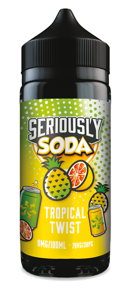 Doozy Soda - Tropical Twist 100ML - VAPE LAB SOLUTIONS