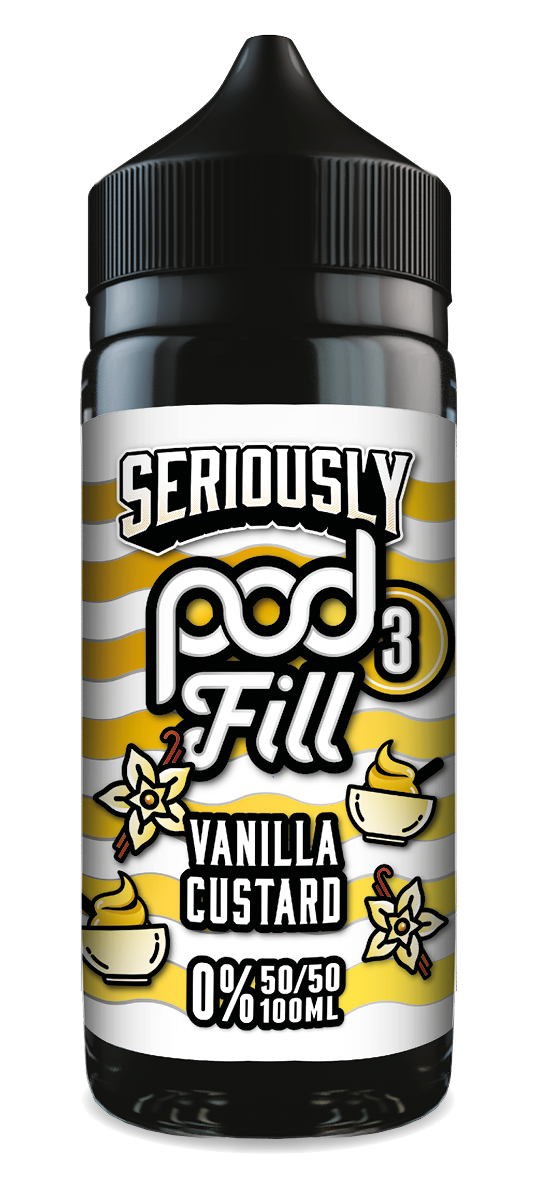 Doozy Pod Fill 3 - Vanilla Custard 100ML Main Image