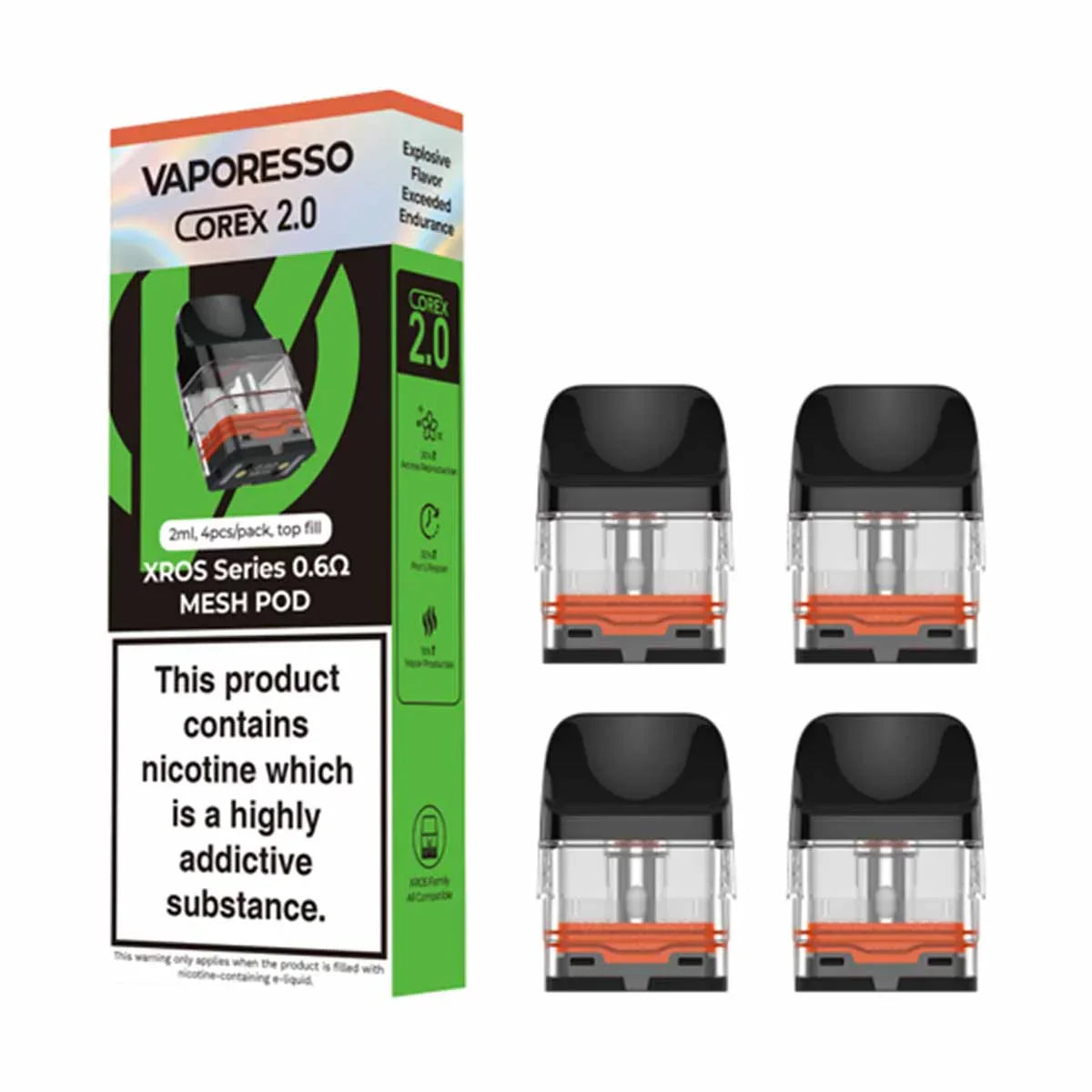 Vaporesso Replacement Pods (x4) - VAPE LAB SOLUTIONS