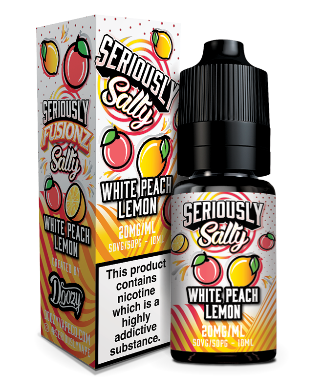 Doozy Fusionz -  White Peach Lemon - VAPE LAB SOLUTIONS