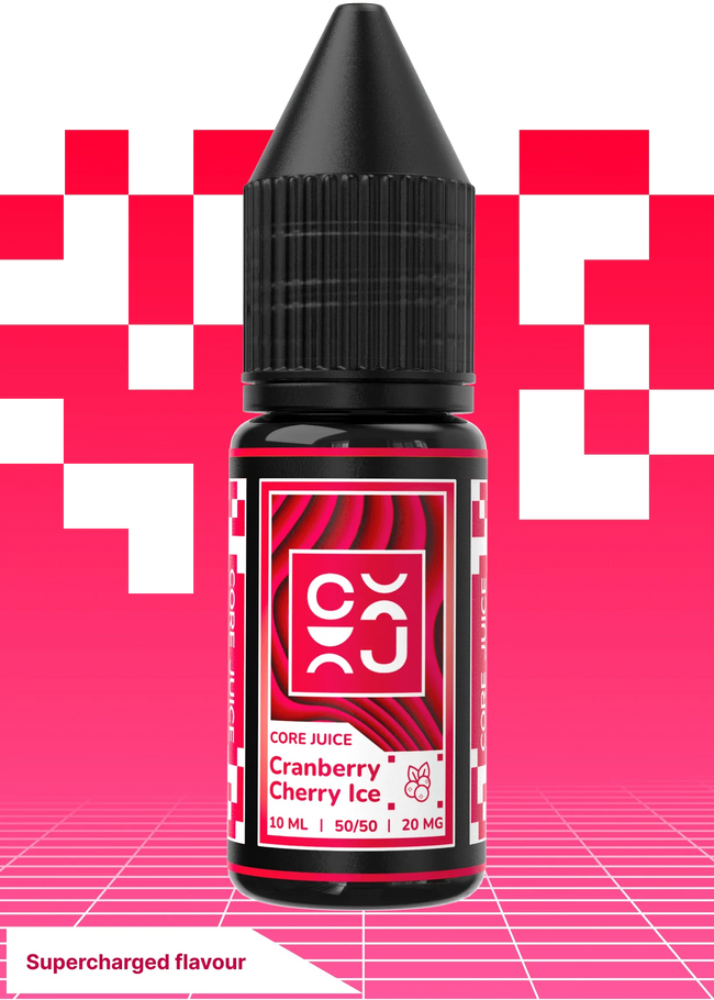 Core Juice 10ML First Bottle VLS Cranberry Cherry Ice  Hover Image