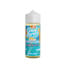 Cloud Nurdz Bar - Iced Peach Blue Razz 100ML Hover Image